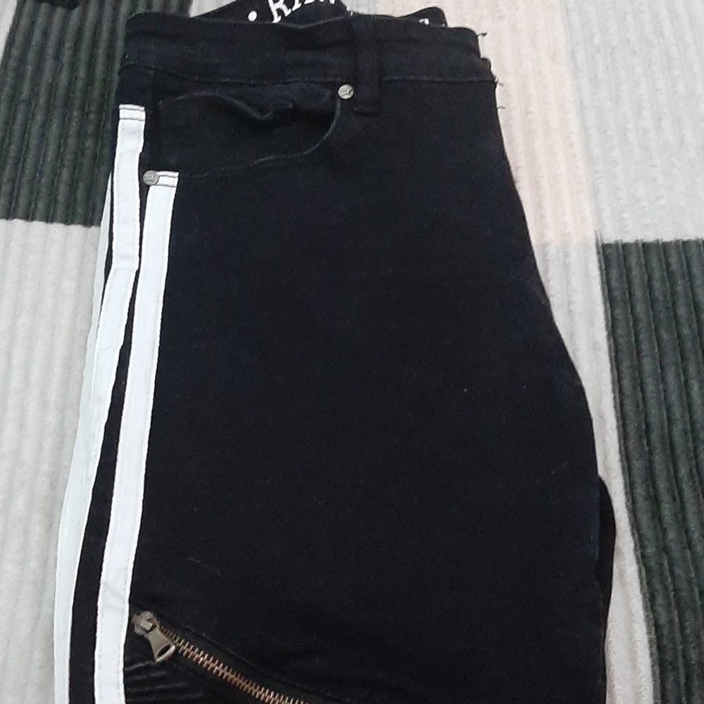 Black and white Jean.